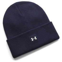 Cappello invernale Under Armour Halftime Beanie blu scuro Midnight Navy / / White