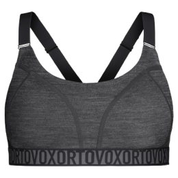 Reggiseno sportivo Ortovox 150 Essential Sports Top nero Black Raven Blend