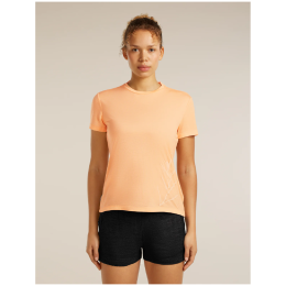Maglietta sportiva da donna Icebreaker Merino Blend Core SS Tee Panax arancione SUNSTONE