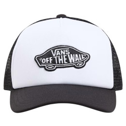 Berretto con visiera per bambini Vans Classic Patch Curved Bill Trucker nero/bianco Black/White