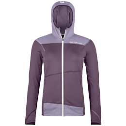 Felpa tecnica da donna Ortovox Fleece Light Hoody W