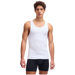 Canotta da uomo Under Armour M UA Perf Cotton Tank-2pk bianco white