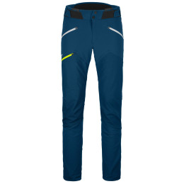 Pantaloni da uomo Ortovox Westalpen Softshell Pants blu Petrol Blue