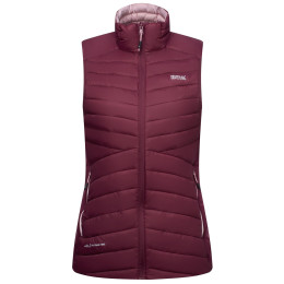 Gilet da donna Regatta Womens Leedre Hybrid B/W rosso Fig