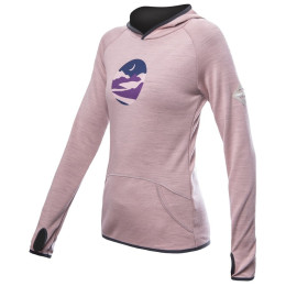 Maglia tecnica da donna a maniche lunghe Sensor Merino Upper Triglav rosa chiaro dusty pink