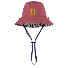 Cappello per bambini Buff NAT Geo Play Booney Hat viola Ilya Damask