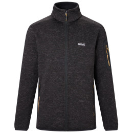 Felpa funzionale da uomo Regatta Newhill nero Blk(WoodBrn)