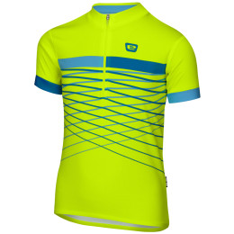 Maglia da ciclismo per bambini Etape Lucky giallo/blu žlutá fluo/modrá