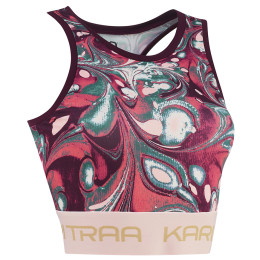 Top da donna Kari Traa Beatrice Top rosa/viola Fig