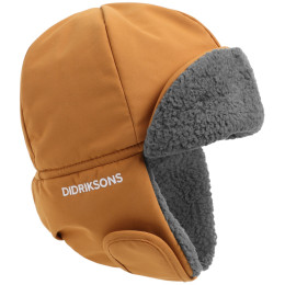 Cappello per bambini Didriksons Biggles Cap 7 arancione Almond Tree