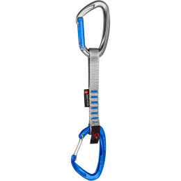 Express Mammut Crag Indicator Straight/Wire argento/blu Silver/Ultramarine