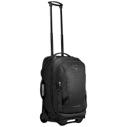 Borsa da viaggio Osprey Transporter Wheeled Carry On nero raven black/black