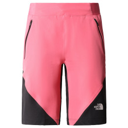 Pantaloncini da donna The North Face Stolemberg Alpine Slim Straight Short rosa/nero COSMO PINK/TNF BLACK