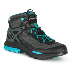 Scarpe da donna Aku Rocket Mid Gtx W'S nero/blu BLACK/TURQUOISE