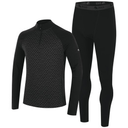 Set sportivo da uomo Zulu Merino 240 Zip Long