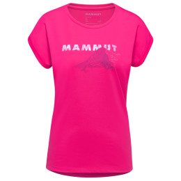 Maglietta da donna Mammut Mountain T-Shirt Women Eiger rosa pink