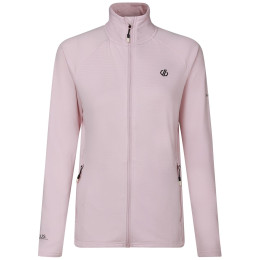 Felpa tecnica da donna Dare 2b Lowline Full Zip Core Stretch rosa Pink Haze