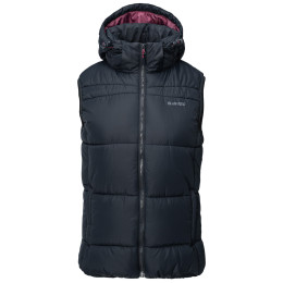 Gilet da donna Hi-Tec Lady Callie nero/viola Sky Captain/Amaranth