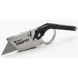 Coltello da tasca True Utility Crafty grigio