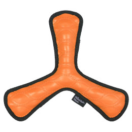 Giocattolo per cane Mountain Paws Rubber Throw Dog Toy arancione Orange