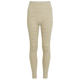 Mutande sportive da donna Icebreaker Women M 260 Tech Vrtx H R Leg AlpGeo beige/bianco Undyed/Cumin/J