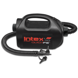 Pompa elettrica Intex Quickfill 230 V a 12 V nero black