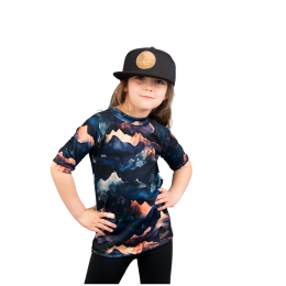 Maglietta da bambino Drexiss All Alpine Peaks Coolmax