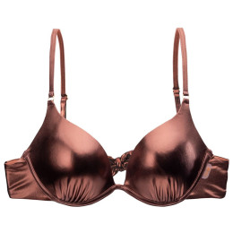 Costume da bagno da donna Aquawave Grape Top Wmns rosa chiaro Glitter Mocha