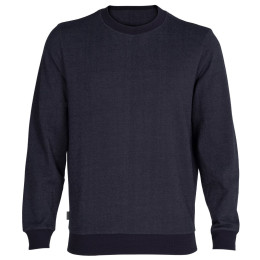Felpa da uomo Icebreaker Central Ls Sweatshirt blu scuro MidnightNavy