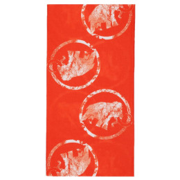 Scaldacollo Mammut Neck Gaiter rosso/bianco hot red/white