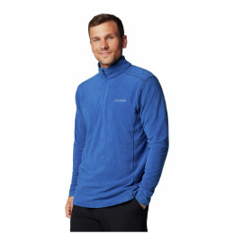 Felpa da uomo Columbia Klamath Range™ II Half Zip blu Mountain Blue