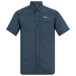 Camicia da uomo Regatta Mindano blu scuro CBluTriPnt
