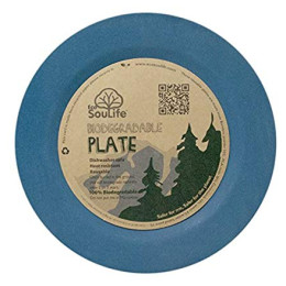 Piatto EcoSouLife Side Plate blu Navy
