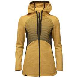 Maglione da donna Loap Galima grigio/giallo Yellow