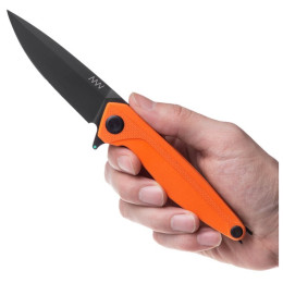 Coltello chiudubile Acta non verba Z300 BB DLC/G10/Liner Lock arancione orange