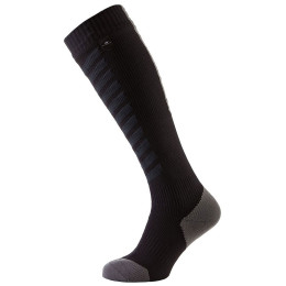 Calzini impermeabili SealSkinz MTB Thin Knee nero Black/Anthracite/Charcoal