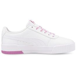 Scarpe da donna Puma Carina Logomania bianco/rosa white