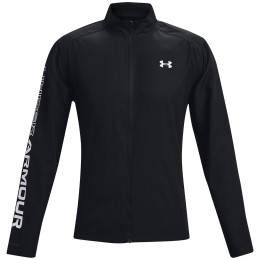 Giacca primaverile da uomo Under Armour STORM Run Jacket nero Black / White / Reflective