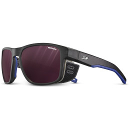 Occhiali da sole Julbo Shield M Ra 0-4 Hc nero/blu black translu/blue/white