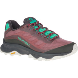 Scarpe da corsa da donna Merrell Moab Speed rosso burlwood