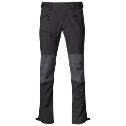 Pantaloni da uomo Bergans Fjorda Trekking Hybrid Pants nero/grigio Solid Charcoal/Solid Dark Grey