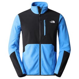 Felpa da uomo The North Face M Glacier Pro Full Zip blu OPTIC BLUE/TNF BLACK