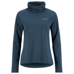 Felpa tecnica da donna Craft Gain Thermal Funnelneck W blu Blue
