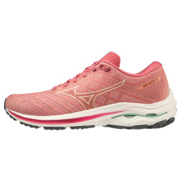 Scarpe da corsa da donna Mizuno Wave Inspire 18 rosso Rosette/Snow White/Garnet Rose