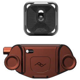 Supporto Peak Design Capture (v3) rosso Eclipse