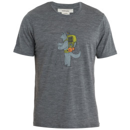 Maglietta da uomo Icebreaker M Mer 150 Tech Lite II SS Tee Tech Head grigio Gritstone Hthr