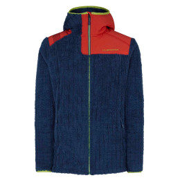 Felpa da donna La Sportiva Maya Hoody W blu/rosa Opal/Hibiscus