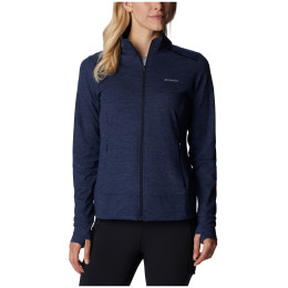 Felpa tecnica da donna Columbia Weekend Adventure™ EU Full Zip blu scuro Dark Nocturnal Heather