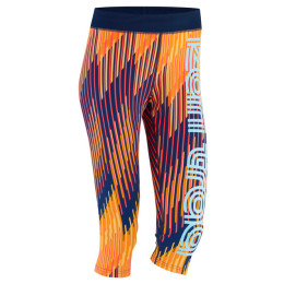 Leggings 3/4 da donna Kari Traa Maiken Capri giallo/blu Marin