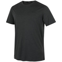Maglietta da uomo MOOA Merino Lyolite 150 Short nero black melange